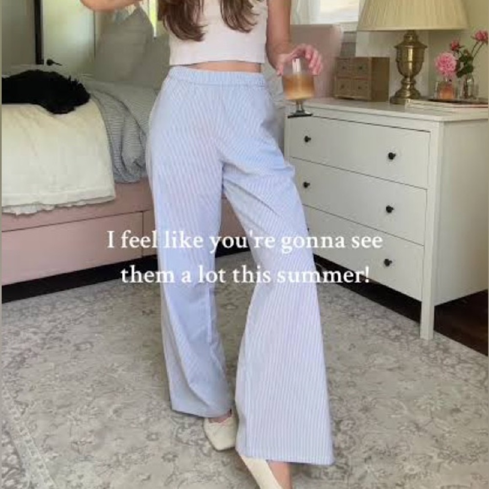 Altar'd State Gracie Striped Coastal Pants